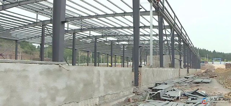 占地150畝！天薏能源廠房建設項目現(xiàn)場直擊